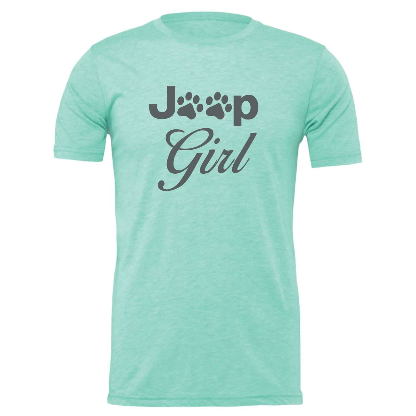 Jeep Girl (Paws) - Shirt, Tank Top, Long Sleeve or Hoodie - Available in Multiple Colors