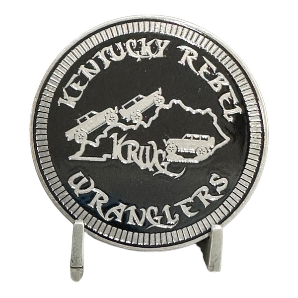 Club Badge - Kentucky Rebel Wranglers (Multiple Colors Available)