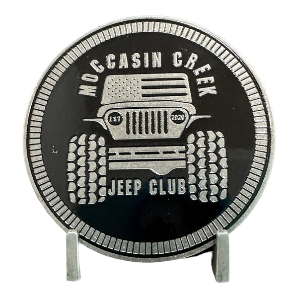 Club Badge - Moccasin Creek (Multiple Colors Available)