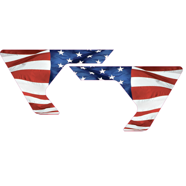 JL / JLU / JT Vent Decals - American Flag