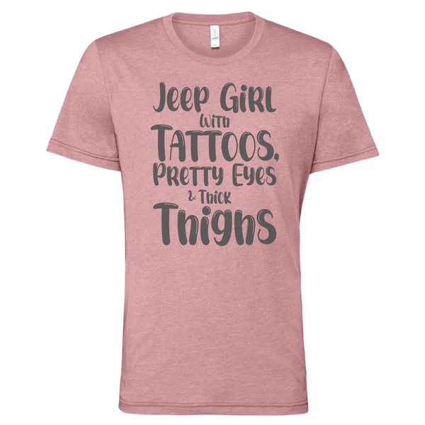 Pretty Eyes & Thick Thighs - Shirt, Tank Top, Long Sleeve or Hoodie - Available in Multiple Colors