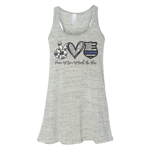 Back the Blue- Available in a Shirt or Tank Top