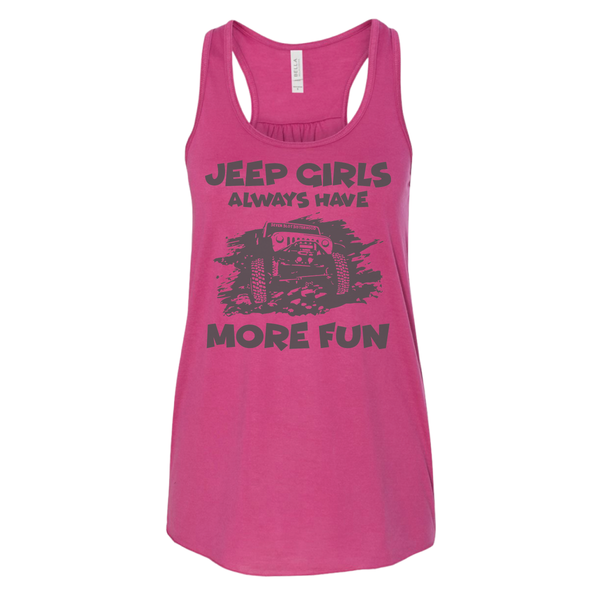Jeep Girls - Shirt, Tank Top, Long Sleeve or Hoodie - Available in Multiple Colors