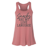 Snacks - Shirt, Tank Top, Long Sleeve or Hoodie - Available in Multiple Colors