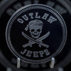 Club Badge - Outlaw Jeeps (Multiple Colors Available)
