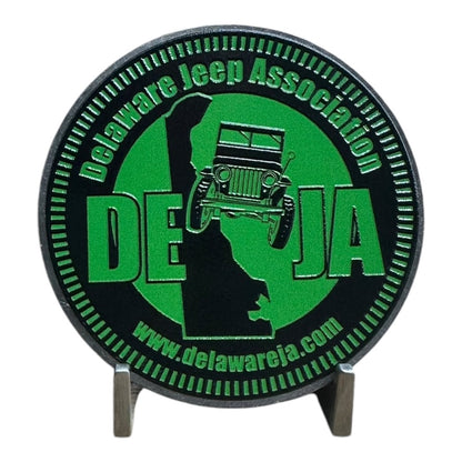 Badge - Delaware Jeep Association (Multiple Colors Available)