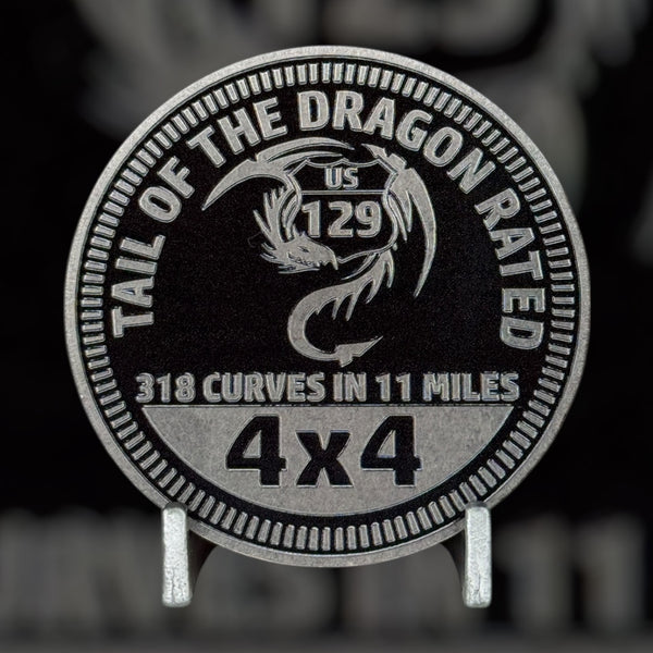 Custom4x4Badge - Tail of the Dragon
