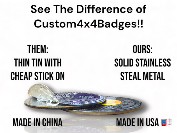 Club Badges - DJC (Multiple Colors Available)