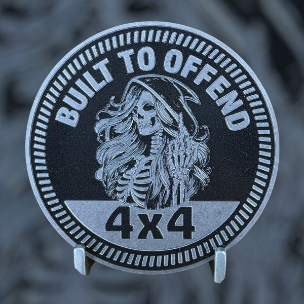 Custom4x4Badge - Built To Offend
