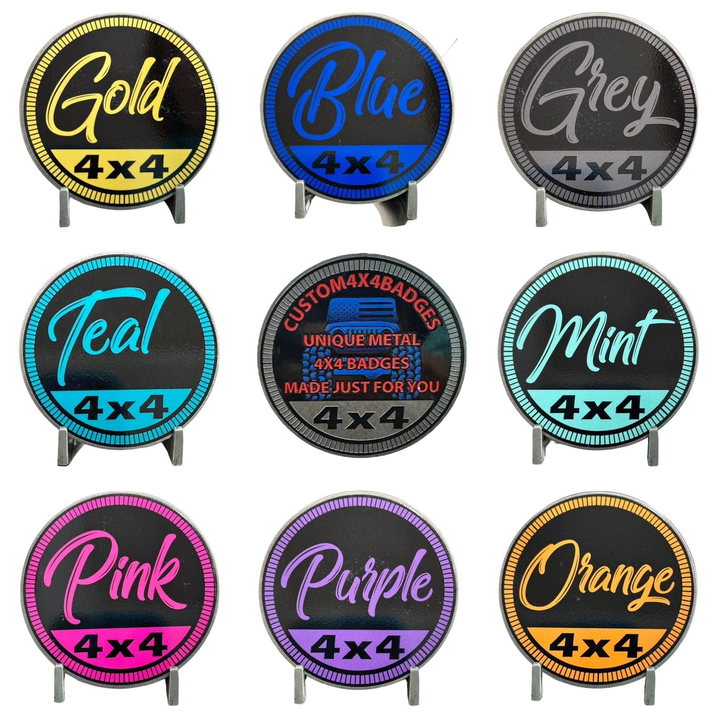 Badge - Riverbend Jeeps 4x4 (Multiple Colors Available)