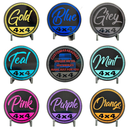 Badge - Wicked Jeeps 4x4 (Multiple Colors Available)