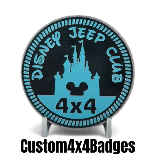 Club Badges - DJC (Multiple Colors Available)