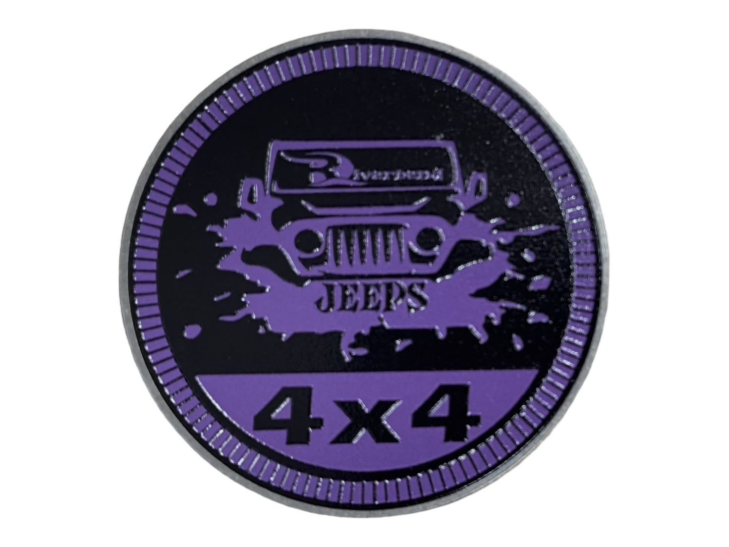 Badge - Riverbend Jeeps Logo (Multiple Colors Available)