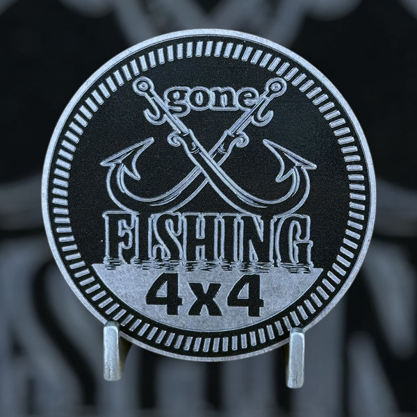 Custom4x4Badge - Gone Fishing