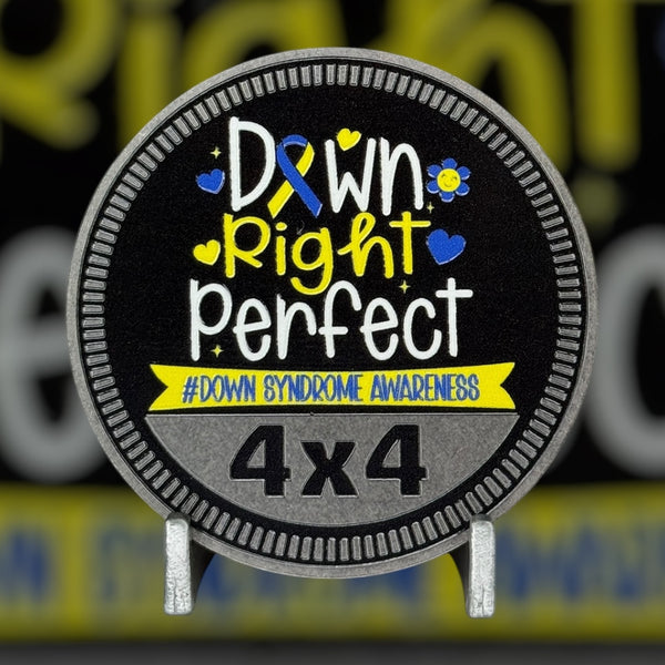 Custom4x4Badge - Down Syndrome Awareness