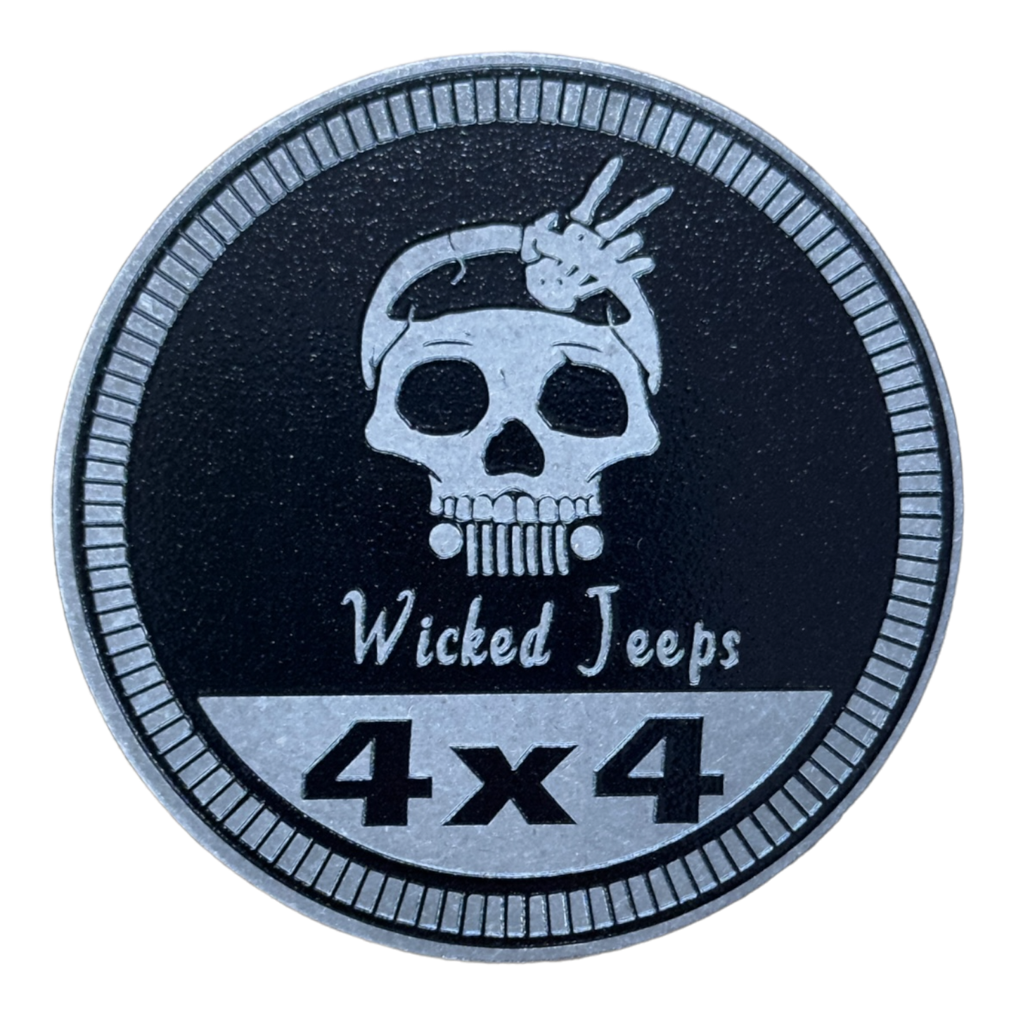 Badge - Wicked Jeeps 4x4 (Multiple Colors Available)