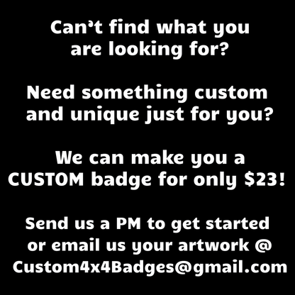 Custom4x4Badge - Better In Flip Flop