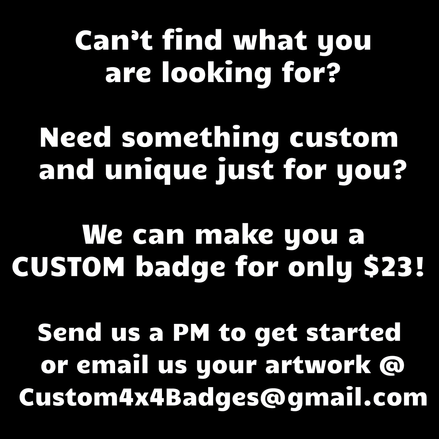 Custom4x4Badge - Blue Collar