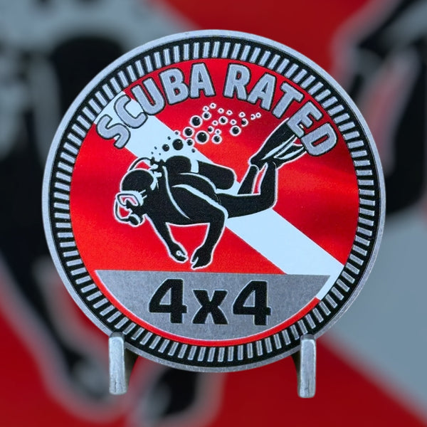 Custom4x4Badge - Scuba Rated