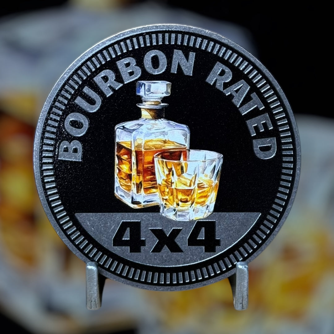 Custom4x4Badge - Bourbon Rated