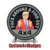 Custom4x4Badge - FAFO Trump
