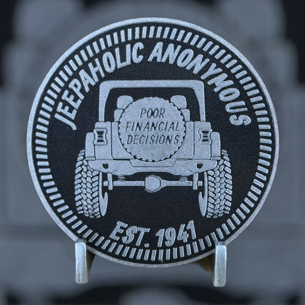Custom4x4Badge - Jeepaholic Anonymous
