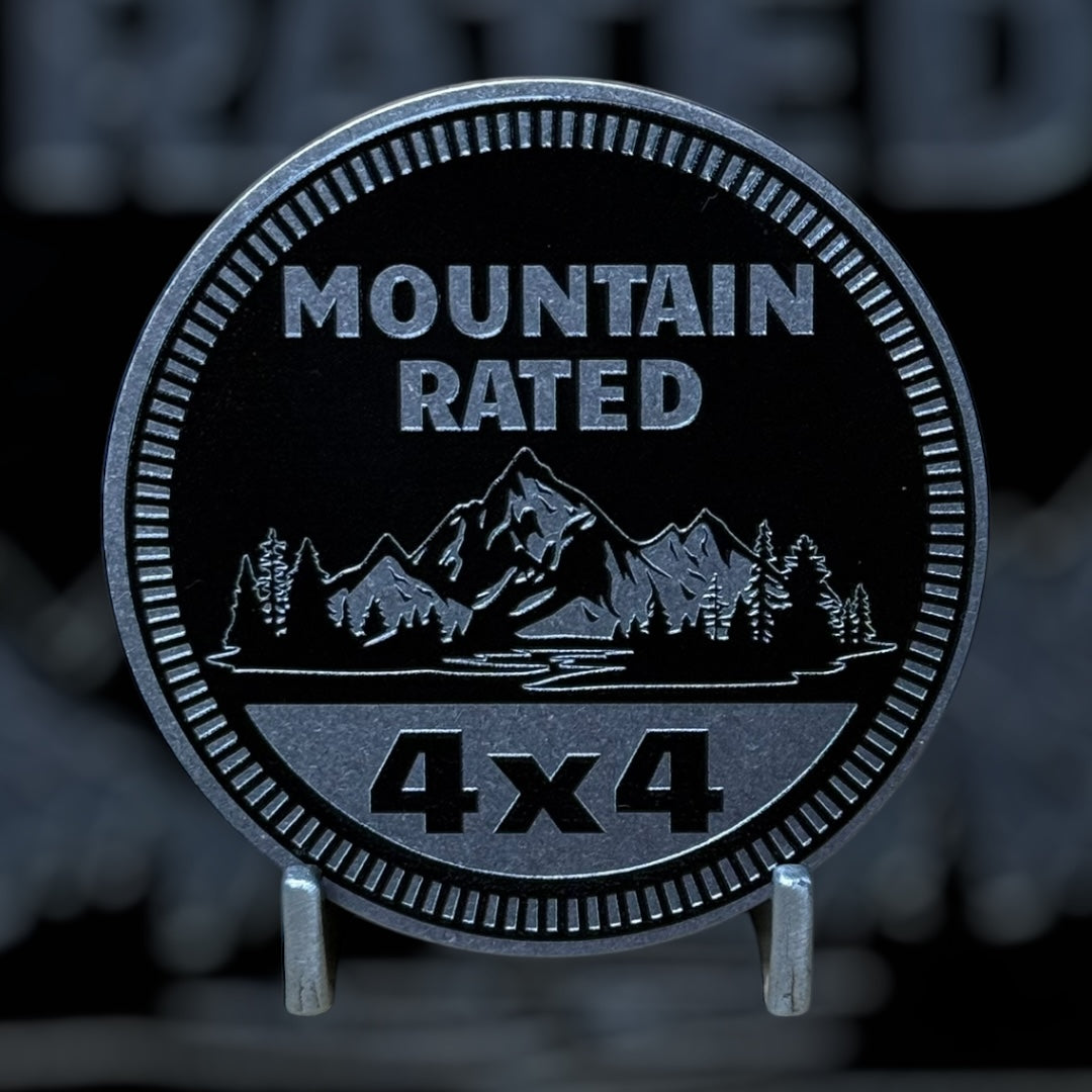 Custom4x4Badge - Mountain Rated