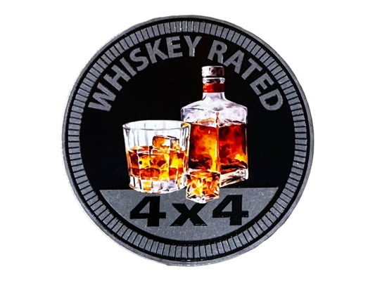 Badge - Whiskey Rated