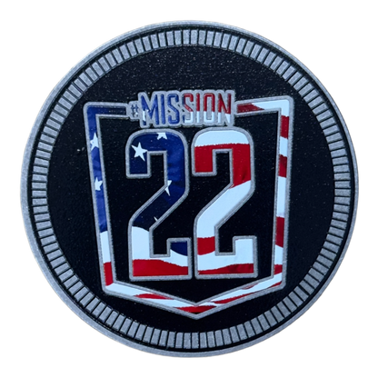 Badge - Mission 22 - Logo USA