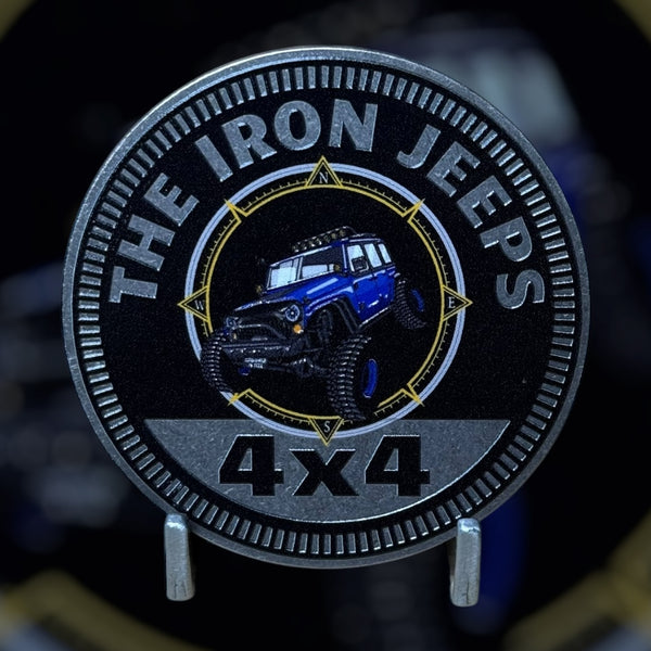 Badge - The Iron Jeeps of NJ 4x4