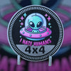 Custom4x4Badge - I Hate Humans