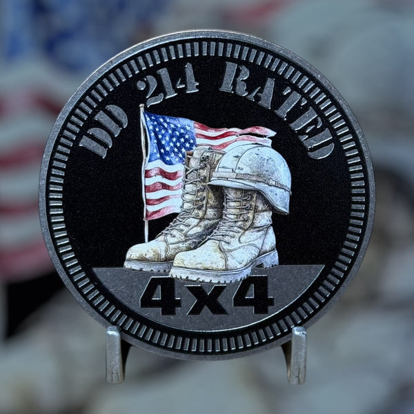 Custom4x4Badge - DD 214 Rated