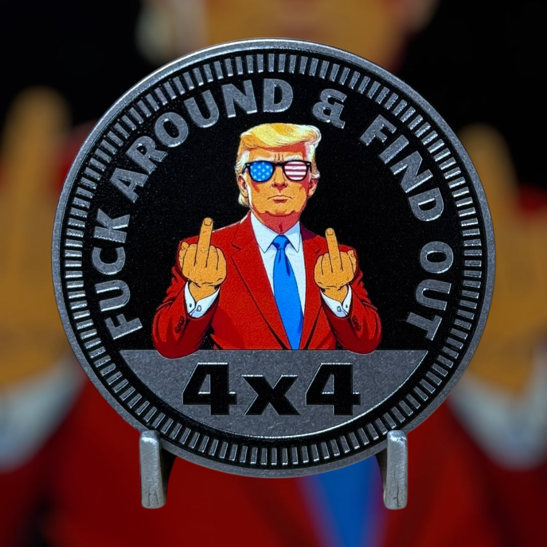 Custom4x4Badge - FAFO Trump