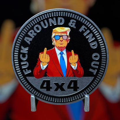 Custom4x4Badge - FAFO Trump