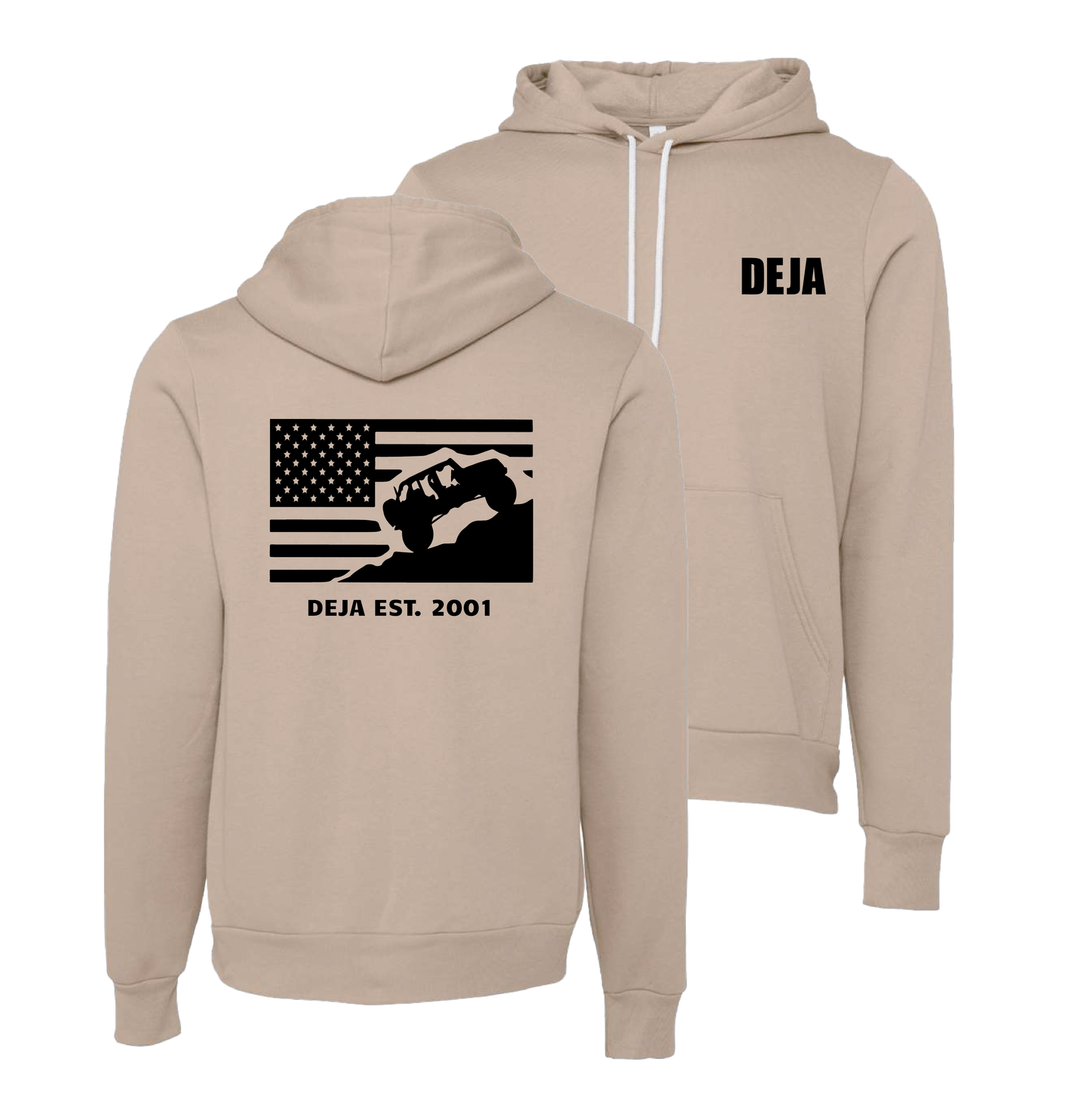 DEJA Apparel - Jeep Flag (T-Shirt, Tank Top or Hoodie)