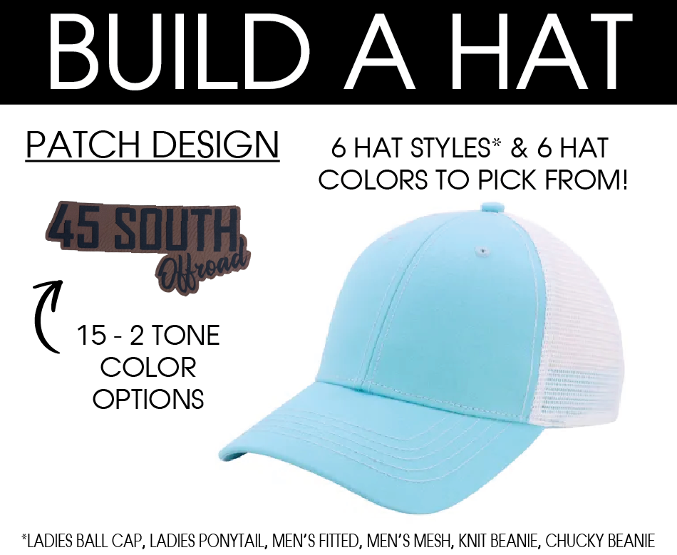 45 South Apparel - Hat (6 Hat Styles & 6 Hat Colors To Pick From)