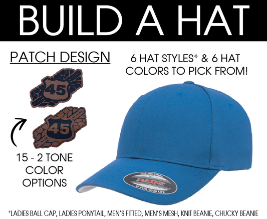 45 South Apparel - Logo Hat (6 Hat Styles & 6 Hat Colors To Pick From)