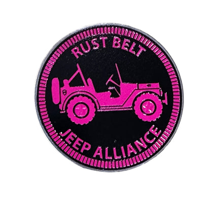 Badge - Rust Belt Jeep Alliance (Multiple Colors Available)