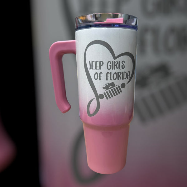 JGOF Heart Logo Drinkware