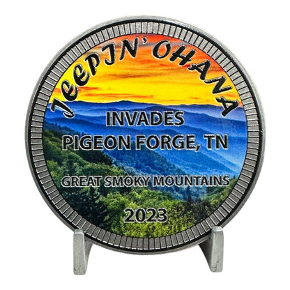 Badge - Jeepin’ Ohana - Invades Pigeon Forge