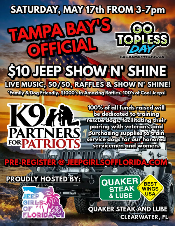 2025 Tampa Bay's Official Go Topless Day - Pre-Registration is CLOSED