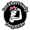Lockhart Lady JeepHERs - Round Decal