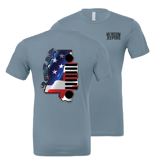 MS Freedom Jeepers Apparel - USA Logo (T-Shirt, Tank Top or Hoodie)