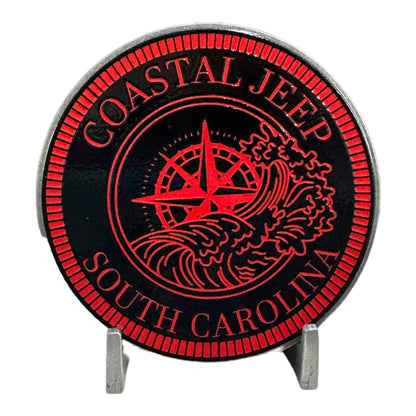 Badge - Coastal Jeep South Carolina (Multiple Colors Available)