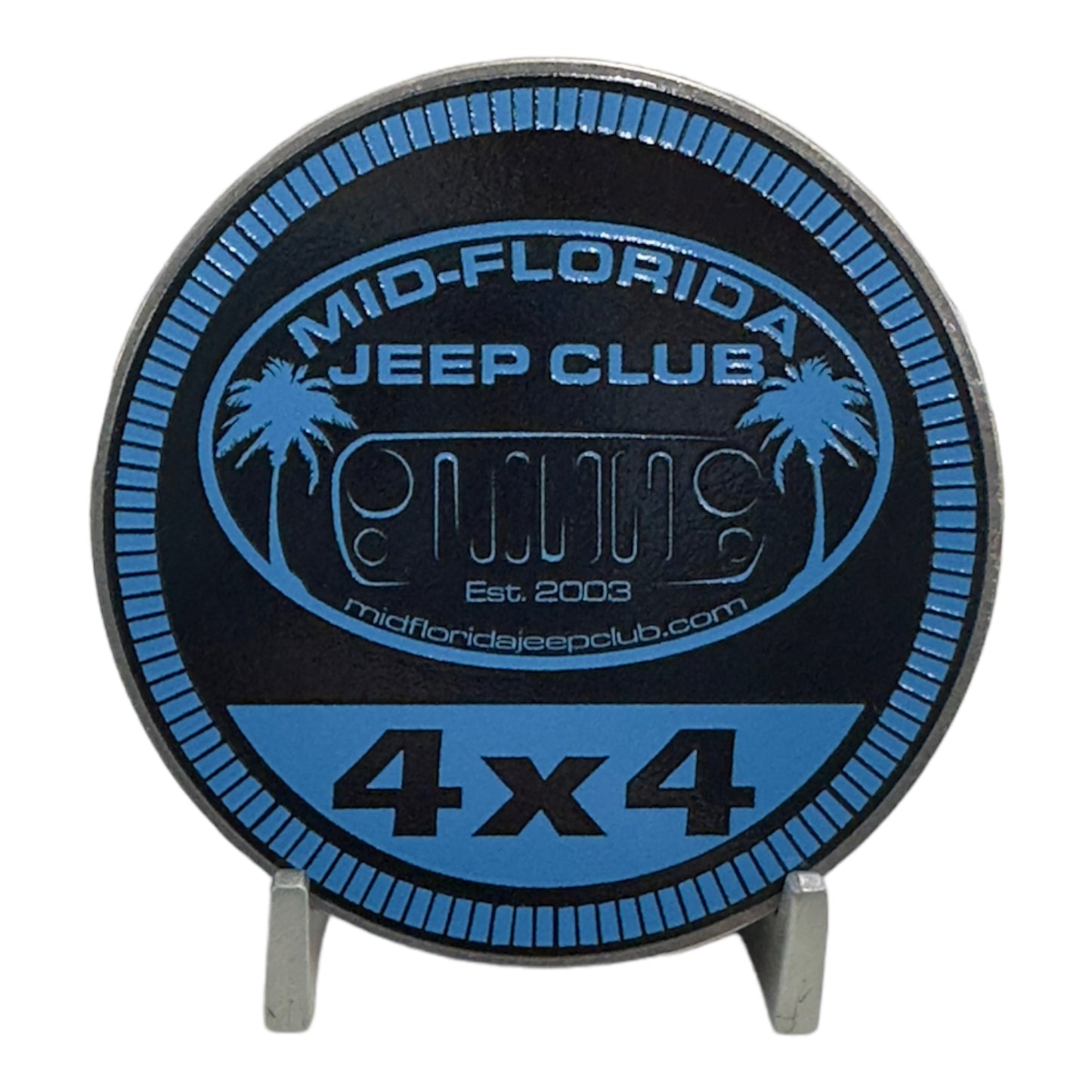 Mid-Florida Club 4x4 Badge (Multiple Colors Available)