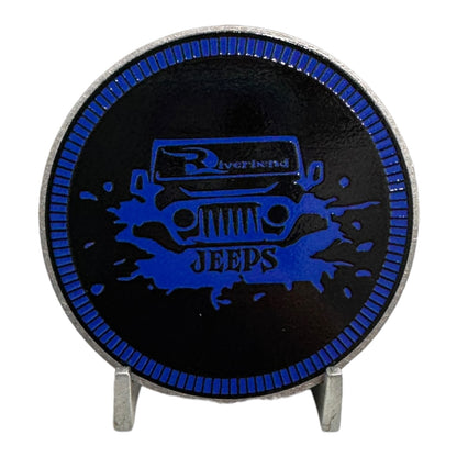 Badge - Riverbend Jeeps Logo (Multiple Colors Available)