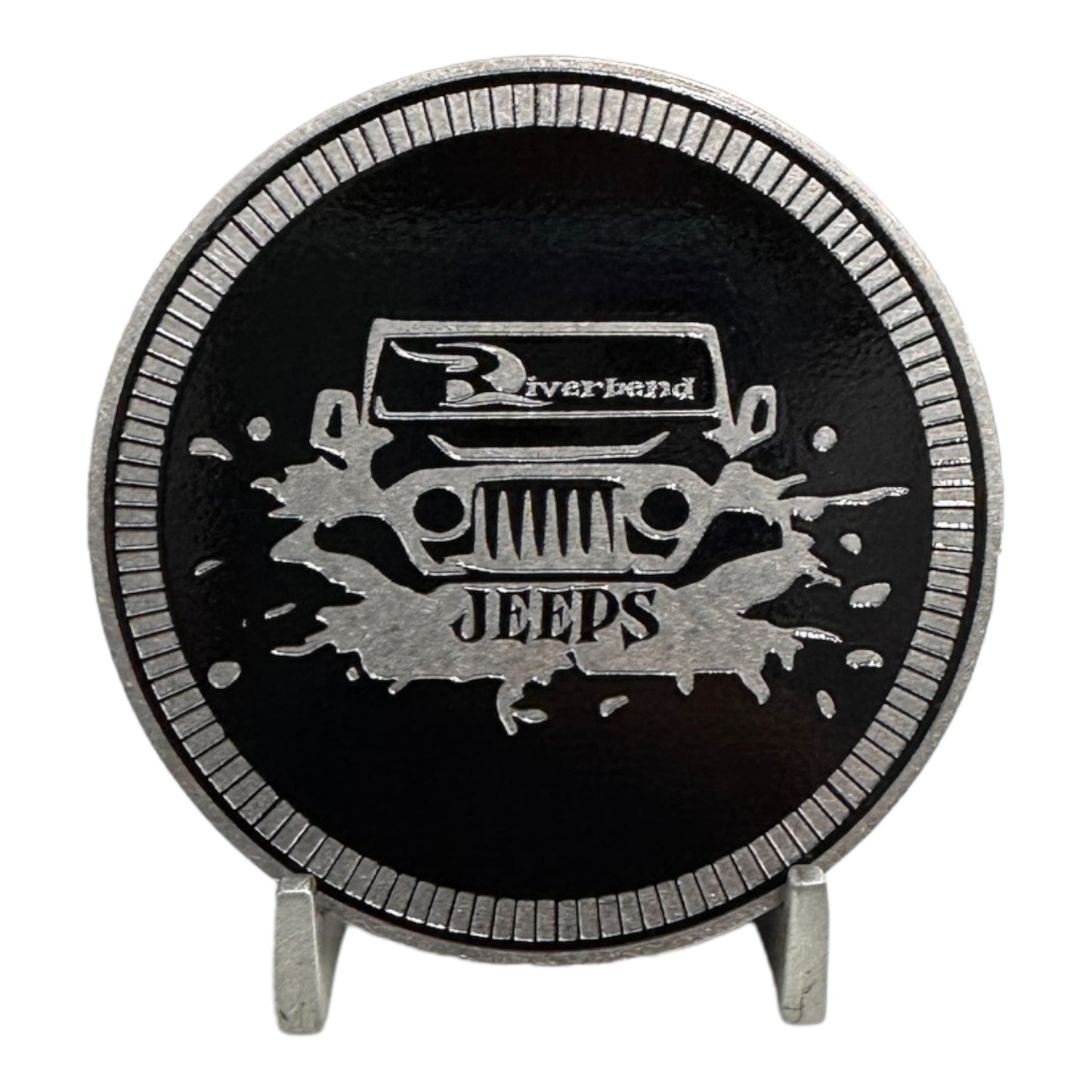 Badge - Riverbend Jeeps Logo (Multiple Colors Available)