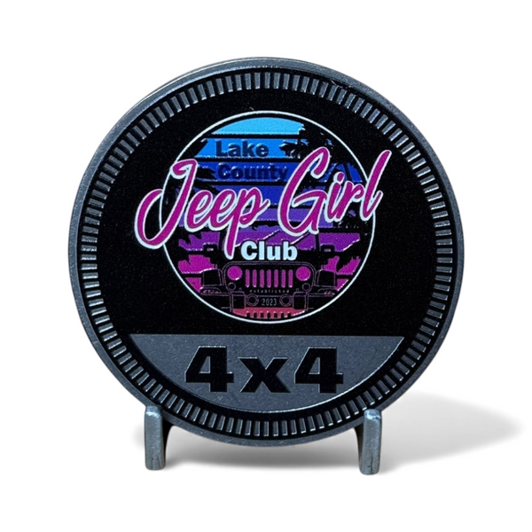 Club Badges - Lake County Jeep Girl Club 4x4