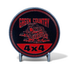 Club Badge - Green Country Jeepers - Jeep Logo 4x4 (Multiple Colors Available)