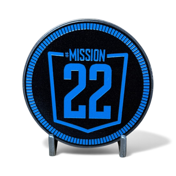 Club Badge - Mission 22 - Logo (Multiple Colors Available)